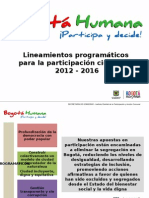 Proceso Cabildos Participativos