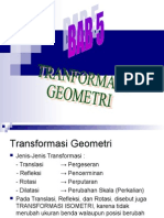 GEOMETRI TRANSFORMASI