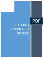 Cálculo de rendas financeiras