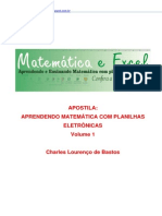 Apostila Construindo Planilhas No Excel - Conteúdos Matemáticos