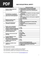 Quiz 6 Electrical