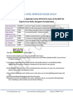 Upsc Sample Booklet Online 25.04.2014