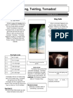 Whirling, Twirling, Tornados!: Deadly Forming Funnel Stay Safe