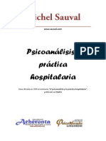 Sauval - Psicoanalisis y Practica Hospitalaria