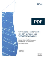 Virtualizing Desktops With SUN RAY (TM) Software and Vmware View Manager
