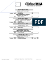 Boxing Odds, William Hill U.S.