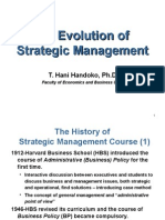 The Evolution of Strategic Management