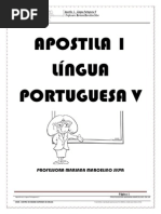 Apostila Língua Portuguesa V