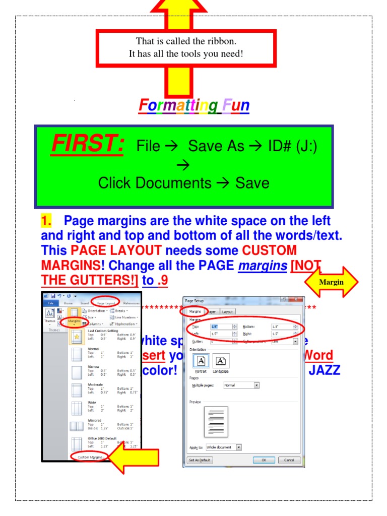 Fun Formatting Activities in Word | PDF | Latin Alphabet | Writing