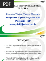 CALIBRACION DE PULVERIZADORES DE BARRA