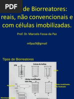 Aula 06 e 7 - Tipos de Biorreatores Convencionais e Com Células Imobilizadas
