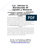 1 Defensor Solicita Division Del Debate Unico Julio 20061