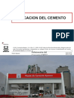 Fabricación cemento proceso