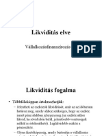 Likviditás Elve