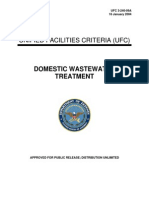 UNIFIED FACILITIES CRITERIA (UFC) DOMESTIC WASTEWATER TREATMENT