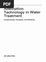 Adsorption Technology in Water Treatment