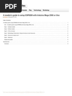 Download Noobs Guide to ESP8266 With Arduino Mega 2560 or Uno by marius_danila8736 SN257906679 doc pdf