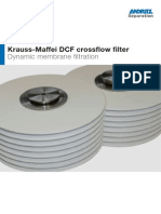 Andritz Krauss-Maffei DCF crossflow filter