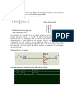 Inversor: operación NO y su simbología