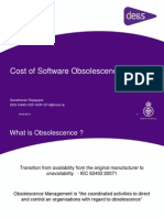 Cost of Software Obsolescence - Sanathanan Rajapogal, CAAS