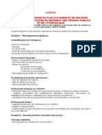 Guide Delaboration Du Plan Dhygiene Et de Securite Specifique Aux Activites Du Btph