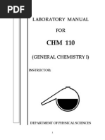 Laboratory Manual FOR: Instructor