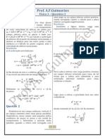 Solução de Exercícios de um livro de física 3