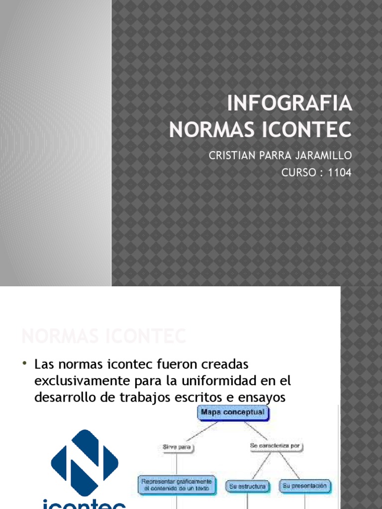 Normas ICONTEC para trabajos escritos | PDF