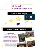 Ocs Communication Plan