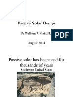 Passive Solar Design