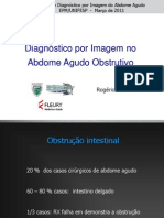 Diagnostico Por Imagem No Abdome Agudo Obstrutivo