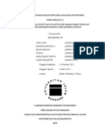 Analisis Kualitatif Dengan KCKT