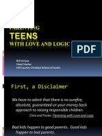 Parenting Teens Love Logic