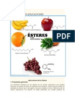 Aplicaciones de Los Esteres