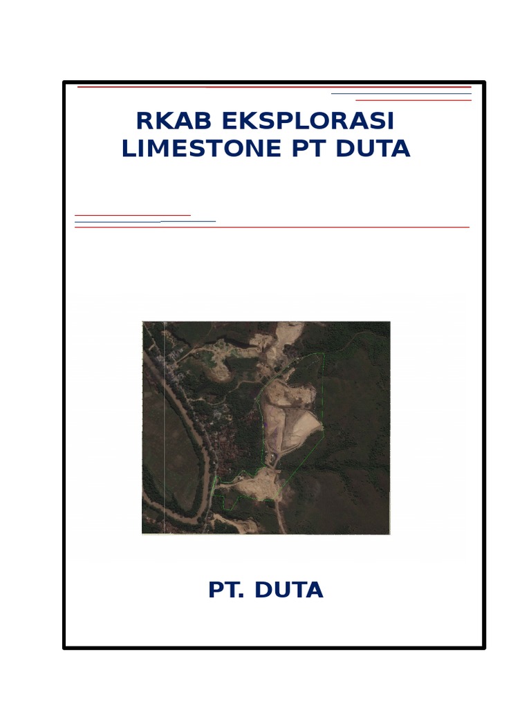 RKAB Limestone Exploration Overview | PDF