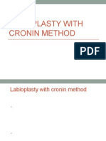 Labioplasty With Cronin Method