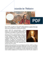 La Iniciación de Voltaire