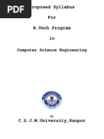 B.tech. (Computer Science)