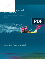 Data Science With SAS and Cloudera