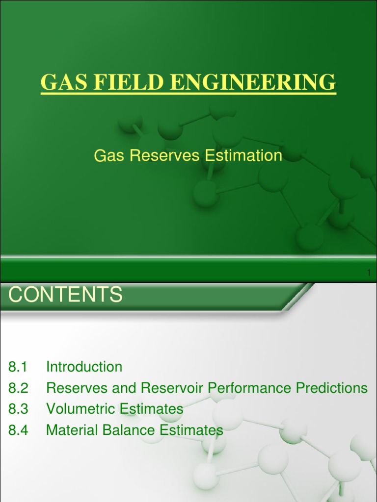 Gas Reservoir Estimation Methods | PDF | Petroleum Reservoir | Natural Gas