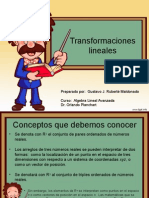 Transformaciones Matriciales