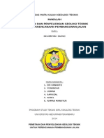 Tata Cara Pemetaan Dan Penyelidikan Geologi Teknik