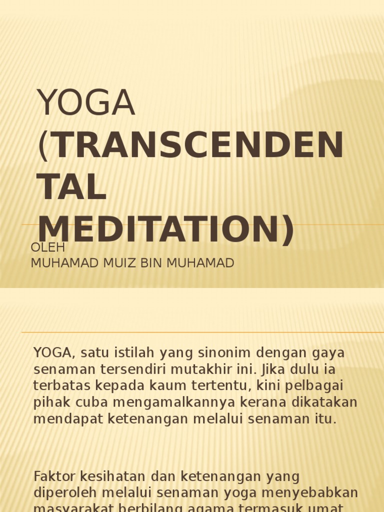 Yoga Haram Dalam Islam PDF