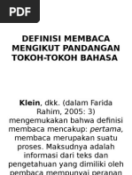 Definisi Membaca Mengikut Pandangan Tokoh Tokoh Bahasa Pdf