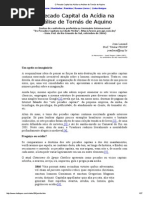 O Pecado Capital Da Acídia Na Análise de Tomás de Aquino