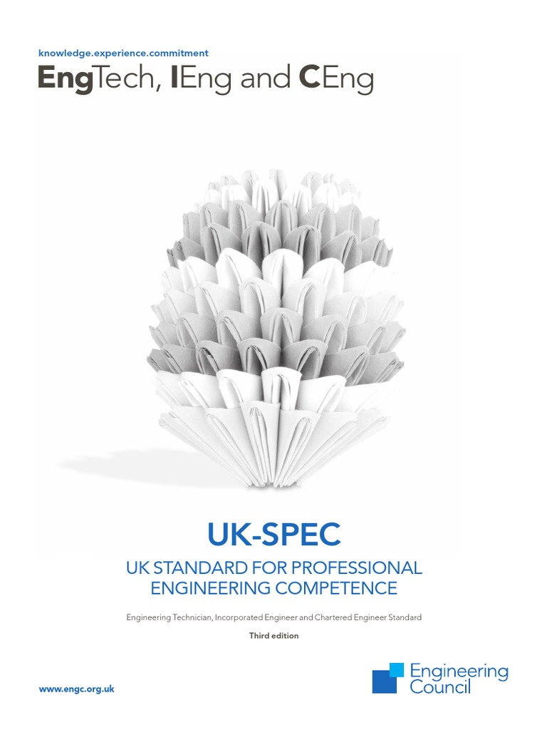 UK-SPEC: Engineering Competence Standards | PDF | Engineering | Risk ...