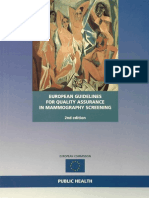 European Guidelines For Quality Assurance in Mammography Screening