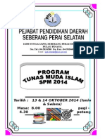 Buku Program Tunas Muda Islam SPM 2014