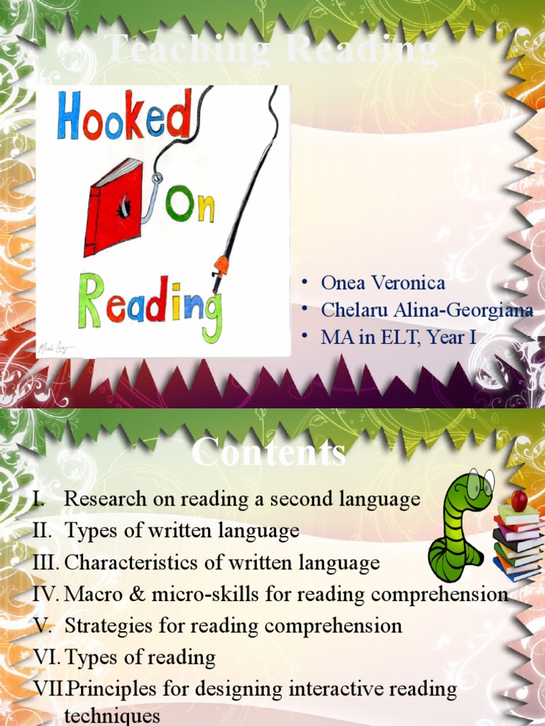 Teaching Reading PDF Reading (Process) Reading Comprehension