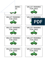 Vallet Parking For Free Vallet Parking For Free